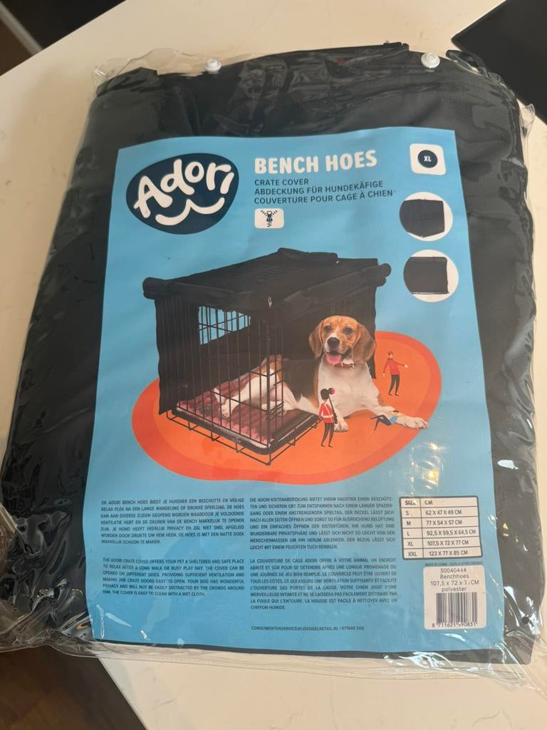 Hoes voor bench, Dieren en Toebehoren, Ophalen of Verzenden, Zo goed als nieuw