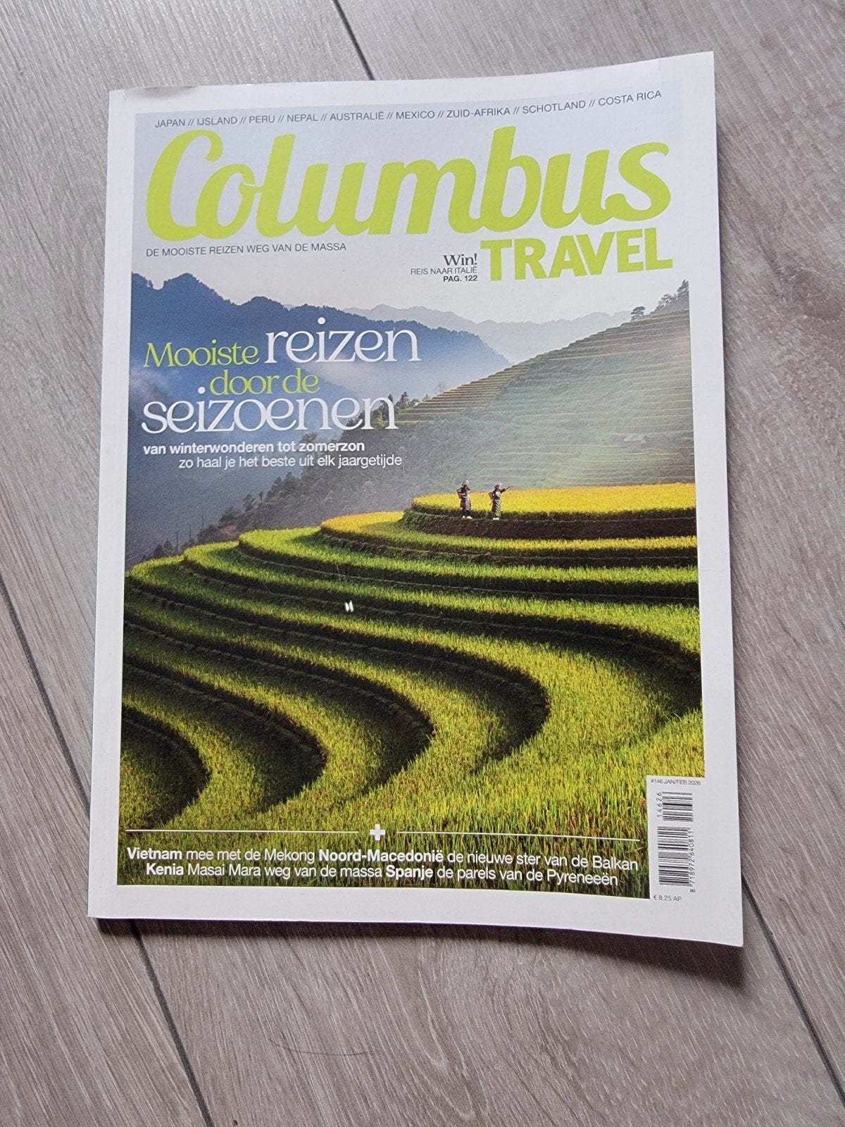 Columbus Travel 146 (jan/feb 2026) + combivoordeel, Ophalen of Verzenden, Zo goed als nieuw, Wetenschap en Natuur