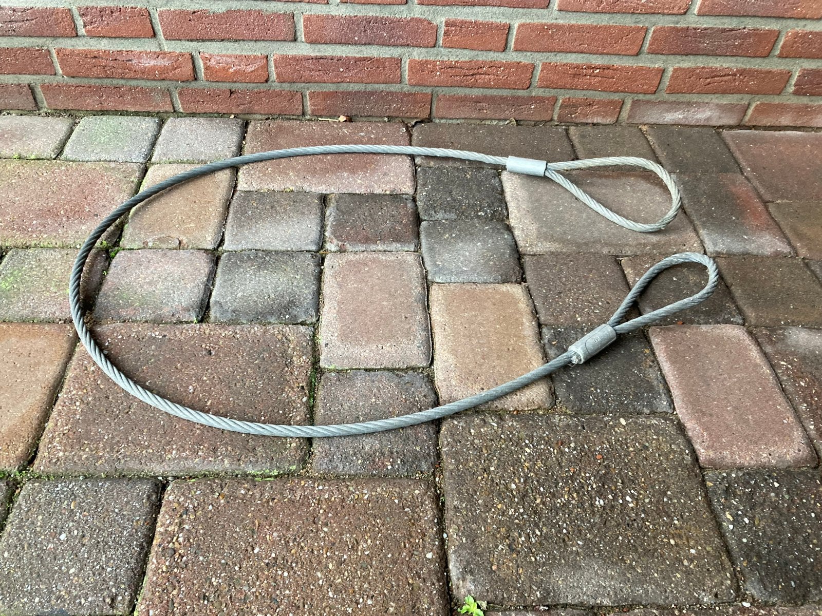 Nieuwe Stalen Trekkabel 1550 kg - 2m lang, 12mm dik, Ophalen of Verzenden, Nieuw