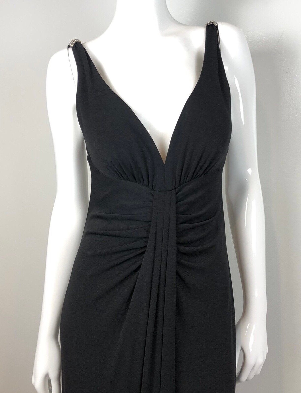 Ribkoff luxe avondjurk zwart lang mooi rug decolleté 38, Kleding | Dames, Maat 38/40 (M), Verzenden, Zwart, Zo goed als nieuw