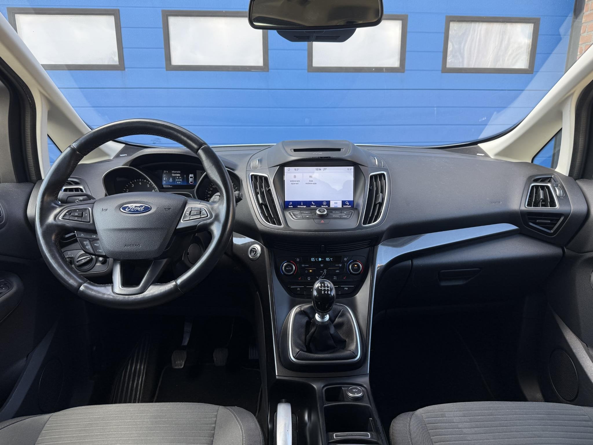 Ford Grand C-Max 1.0 Titanium 7p. | Cam | Stoelverwarming |, Voorwielaandrijving, 745 kg, Gebruikt, Euro 6