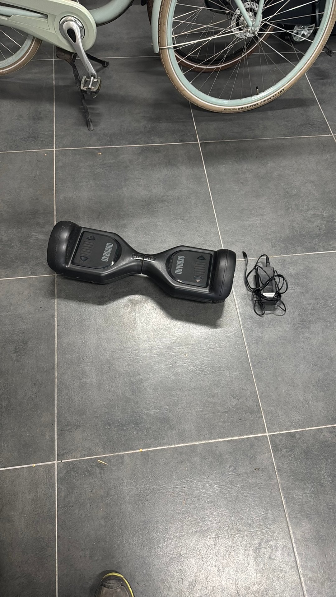 Hover board met kart karretje, Gebruikt