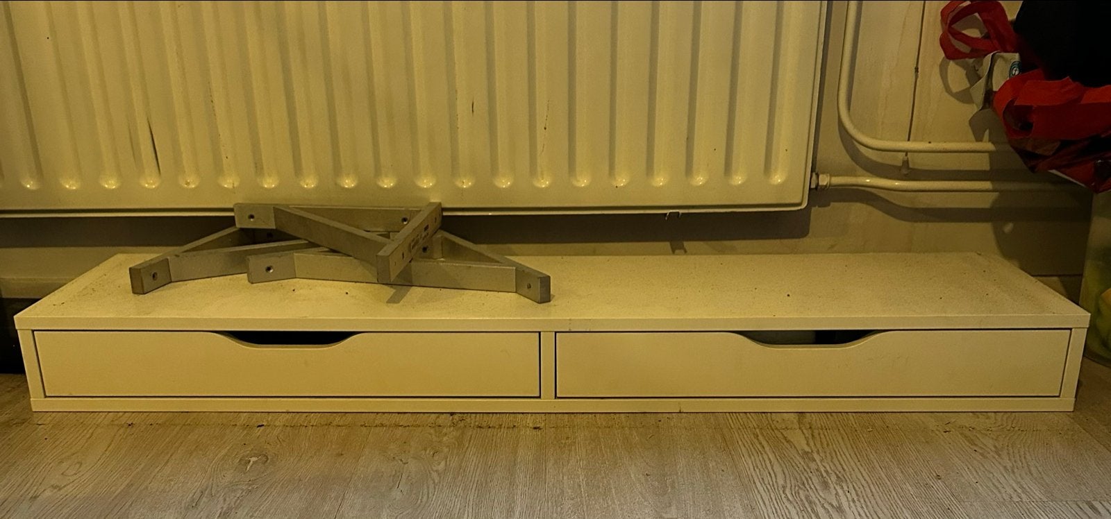 IKEA EKBY ALEX plank met lades, Huis en Inrichting, Ophalen, Gebruikt, 1 of 2 laden, 50 tot 100 cm