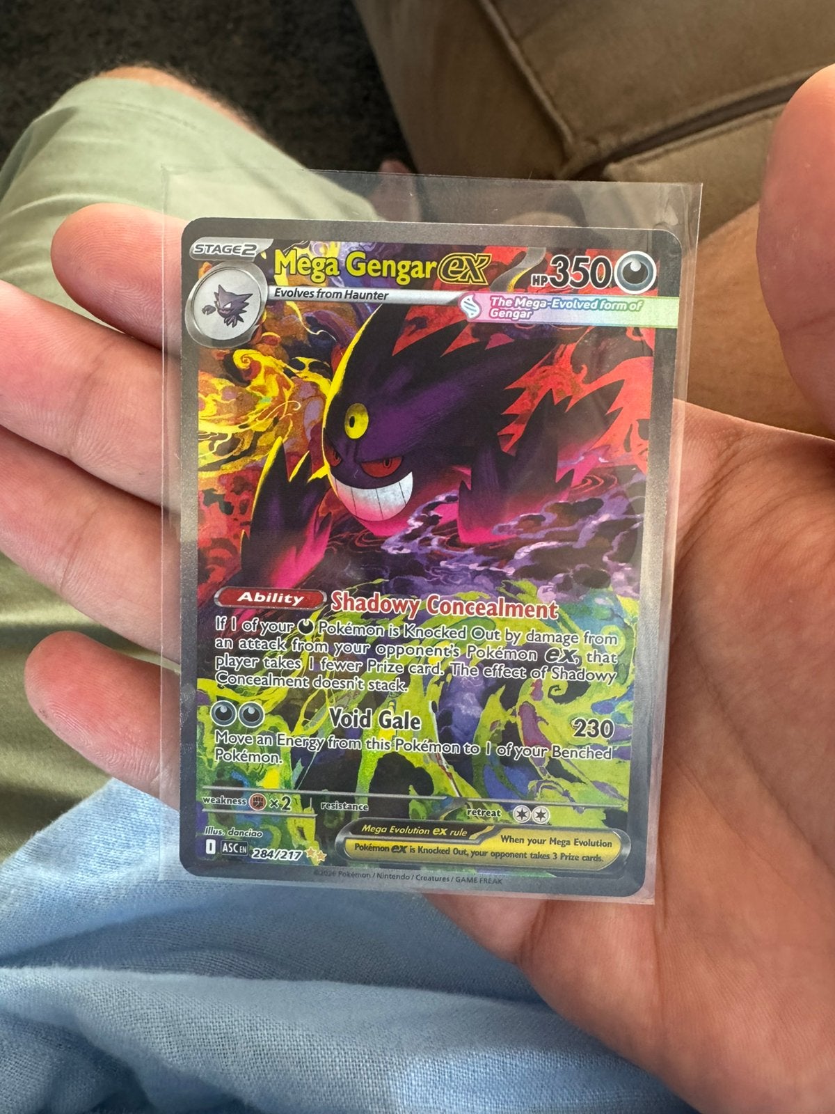 Mega gengar ex asc 284, Ophalen, Zo goed als nieuw