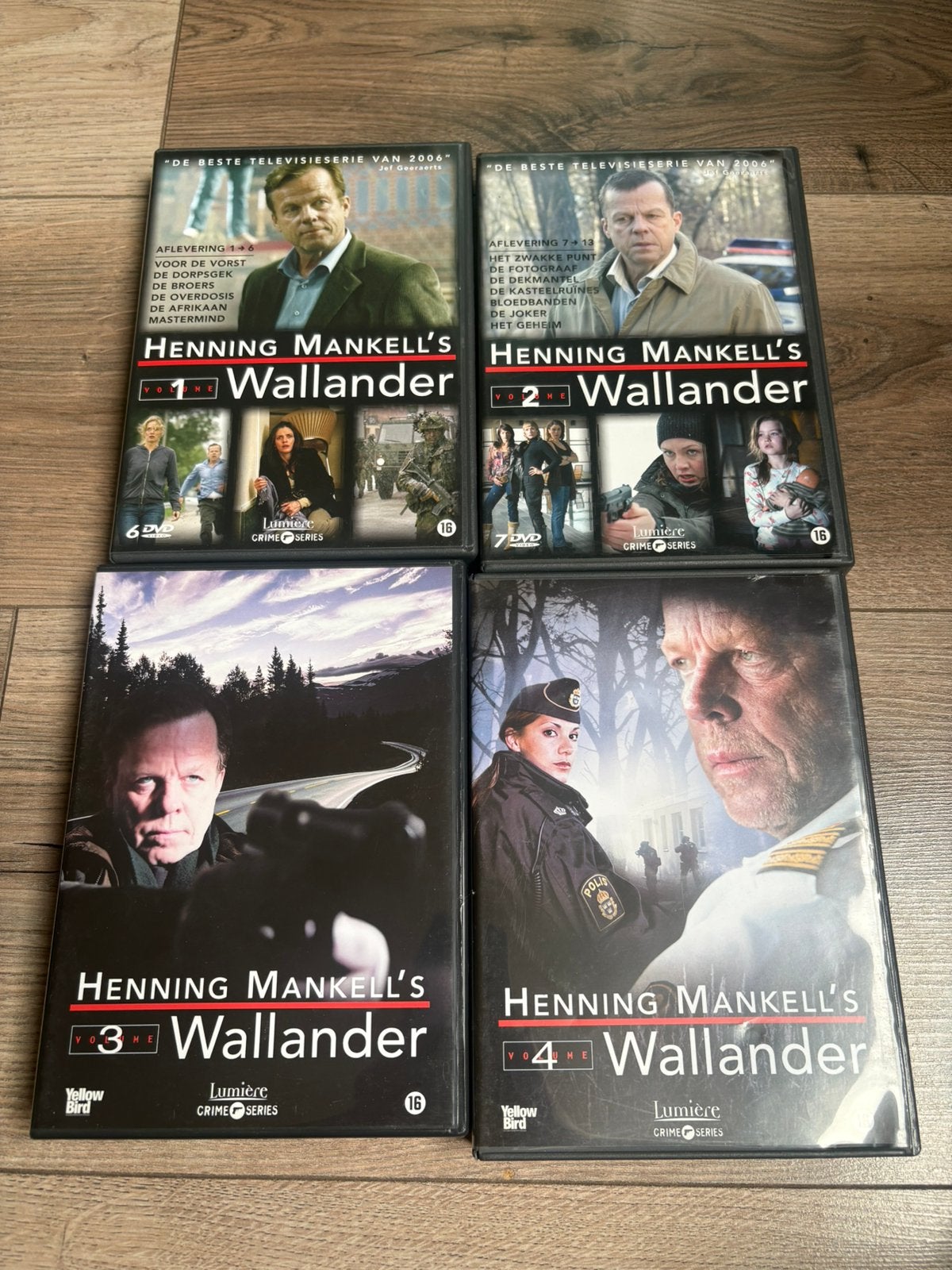 Wallander complete serie seizoen 1,2,3 en 4, Vanaf 12 jaar, Ophalen of Verzenden, Zo goed als nieuw, Actie en Avontuur