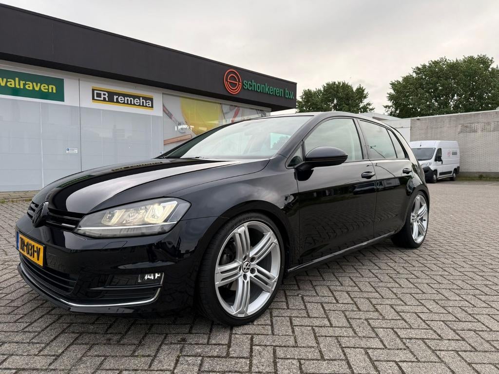 Volkswagen Golf 1.4 TSI 103KW 5D 2013 Zwart, Auto's, Volkswagen, 4 cilinders, Alcantara, Zwart, 1395 cc