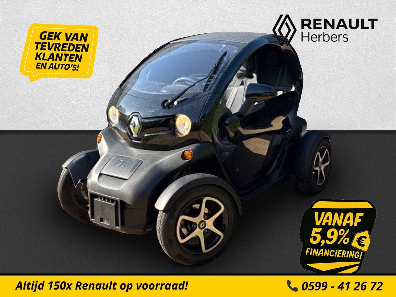 Renault Twizy 45KM/PH / VANAF 16 JAAR TE RIJDEN / CARKIT / P, Overige merken, Gebruikt, Ter Apelkanaal Oost 103
9563RE  TER APELKANAAL, NL