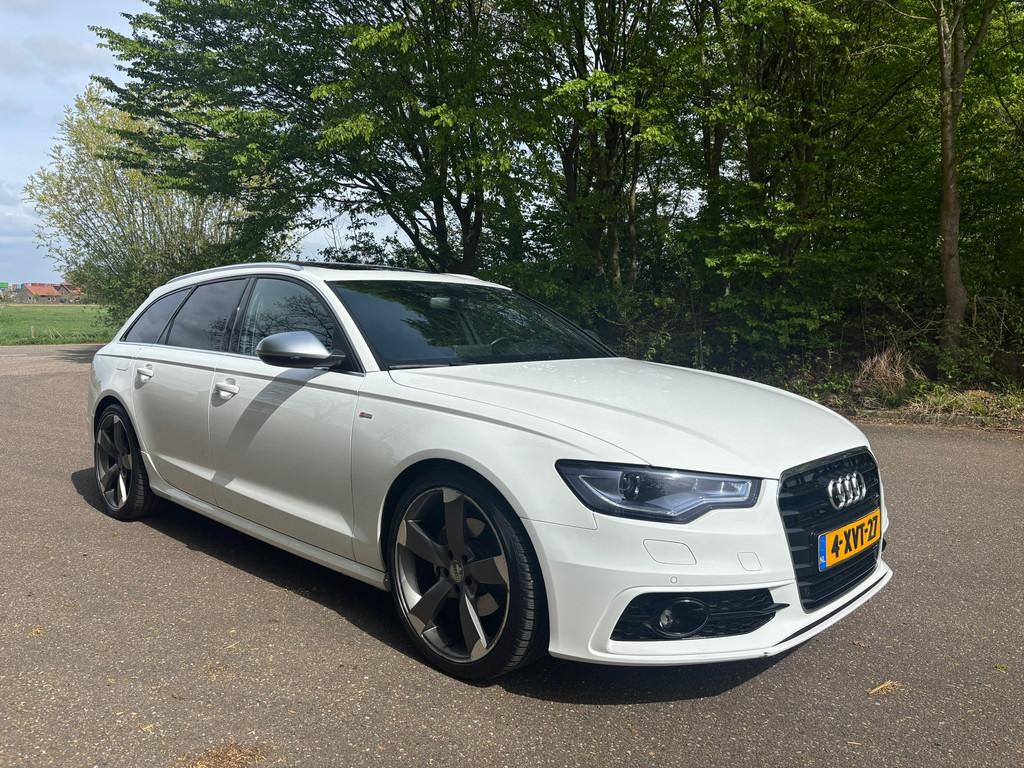 Audi A6 Avant 2.0 TDI Sport Edition | Aut. | S-Line | 20'' |, Auto's, Euro 5, Gebruikt, Zwart, 4 cilinders