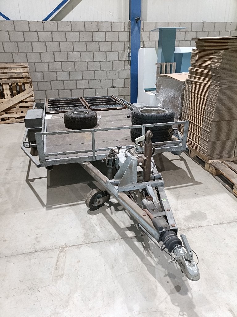aanhangwagen/ machinetransporter, Ophalen, Gebruikt