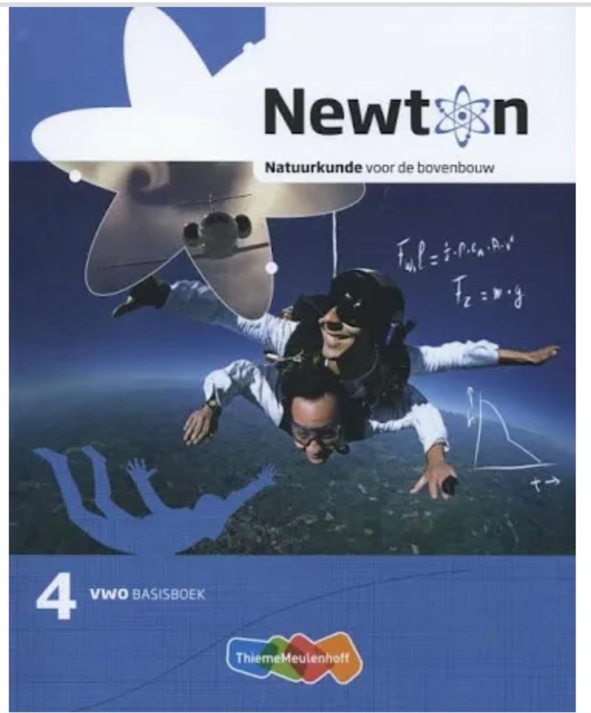 Newton Natuurkunde VWO 4 Basisboek Thiememeulenhoff, Ophalen of Verzenden, Gelezen, VWO, Natuurkunde