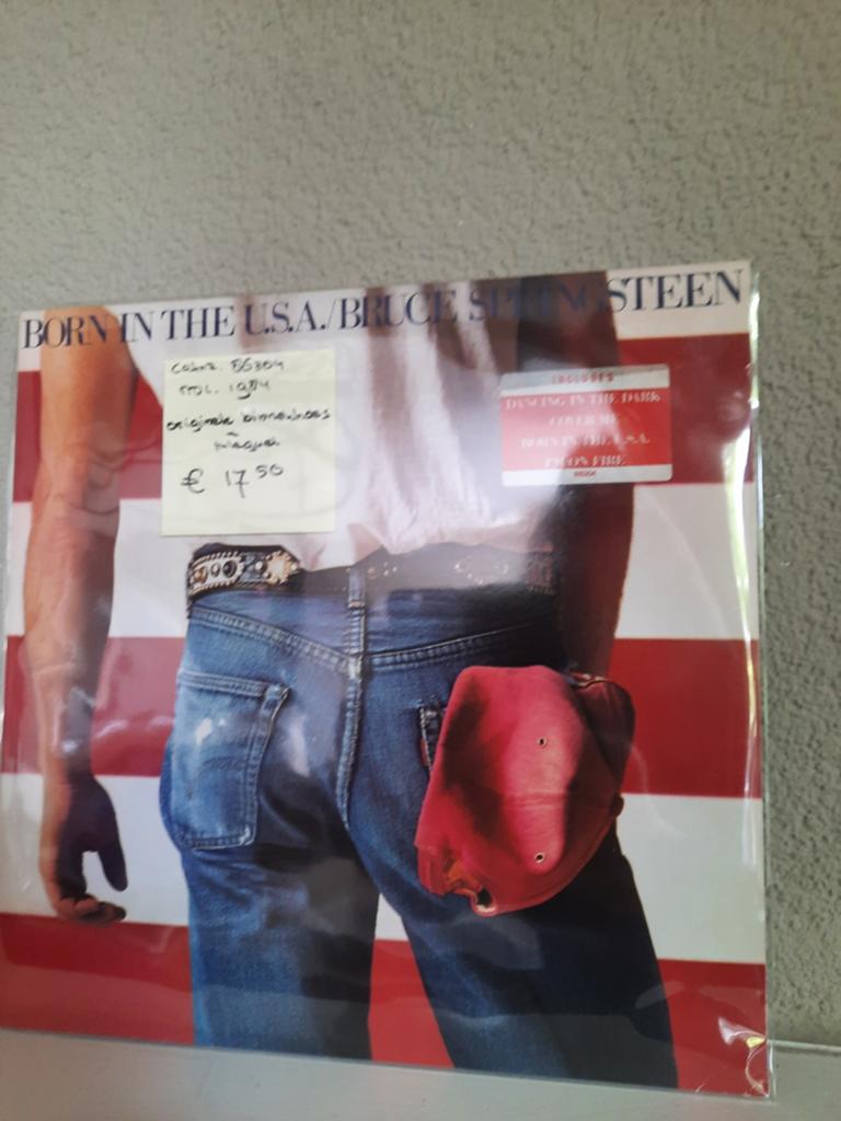 BRUCE SPRINGSTEEN - BORN IN THE U.S.A., Ophalen of Verzenden, Zo goed als nieuw, Overige formaten, Poprock