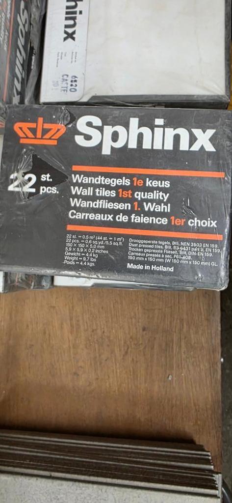 Vloer en wand tegels, Doe-het-zelf en Verbouw, Ophalen, Nieuw, Minder dan 20 cm, Minder dan 20 cm