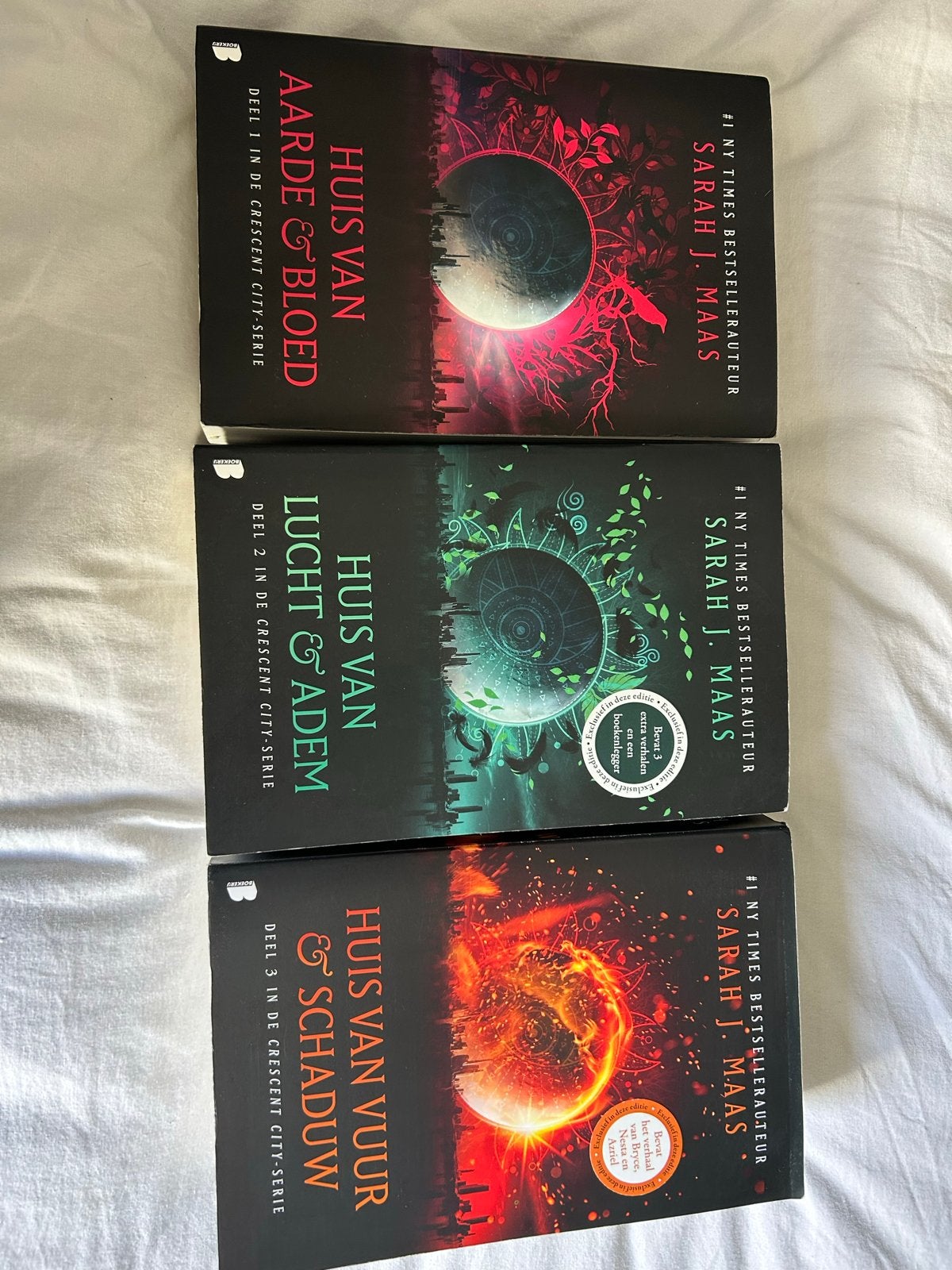 Crescent City Serie (deel 1-3) - Sarah J. Maas, Ophalen of Verzenden, Zo goed als nieuw