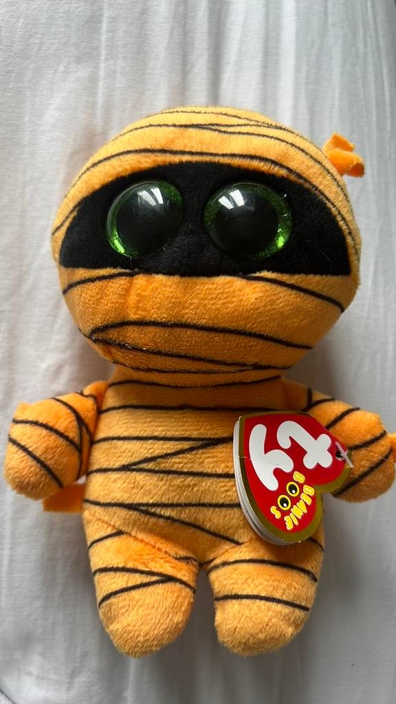 Mask - Ty Beanie Boo (met kaartje!), Oranje, Overige karakters, Overige typen, Nieuw
