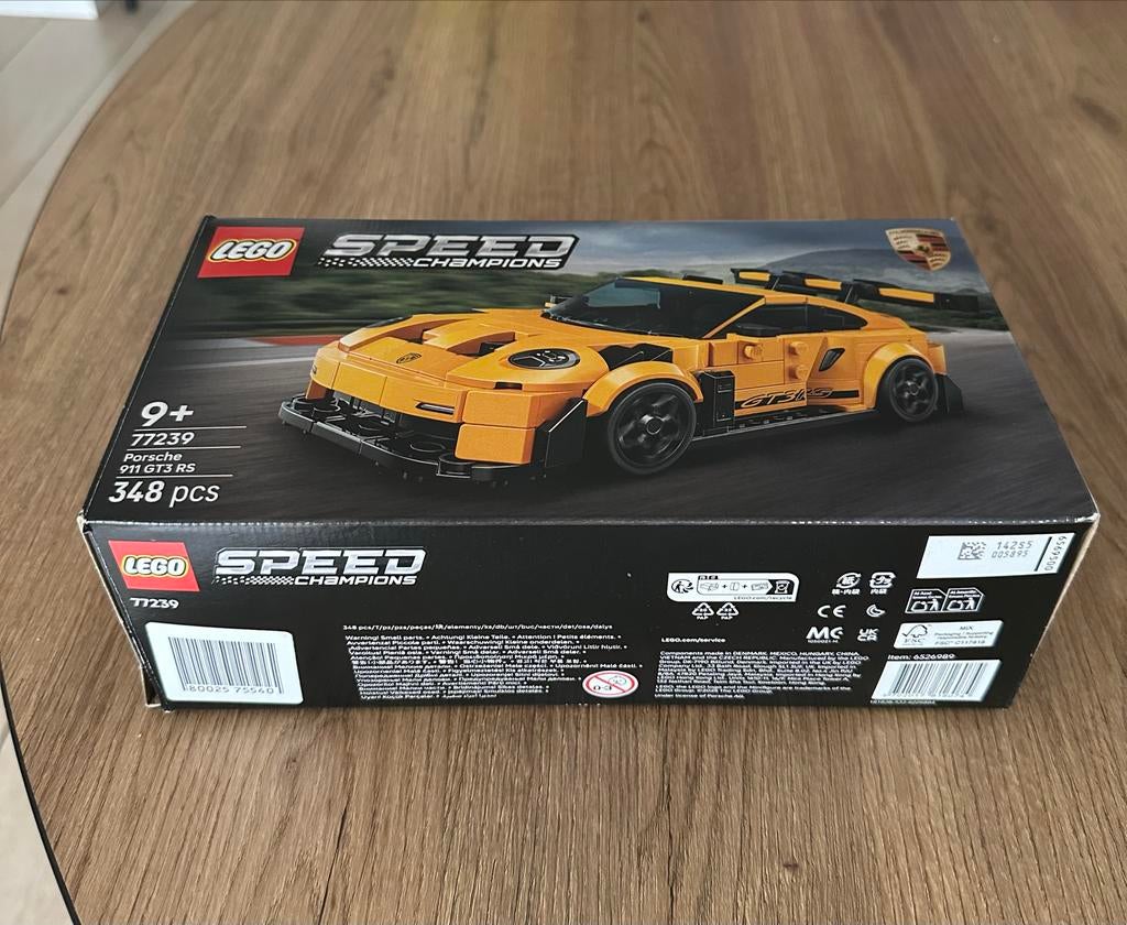 LEGO Speed Champions Porsche 911 GT3 RS (77239), Ophalen of Verzenden, Zo goed als nieuw