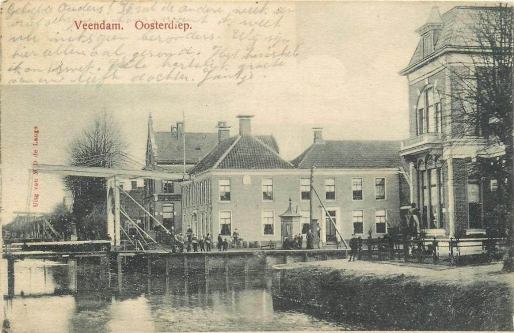 701-244-035 Veendam Oosterdiep, Verzenden, Voor 1920, Groningen