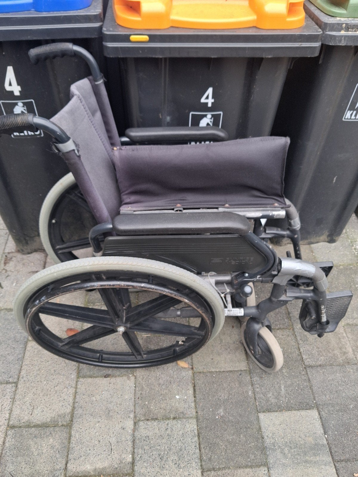 gratis rolstoel, Diversen, Ophalen, Gebruikt, Duwrolstoel