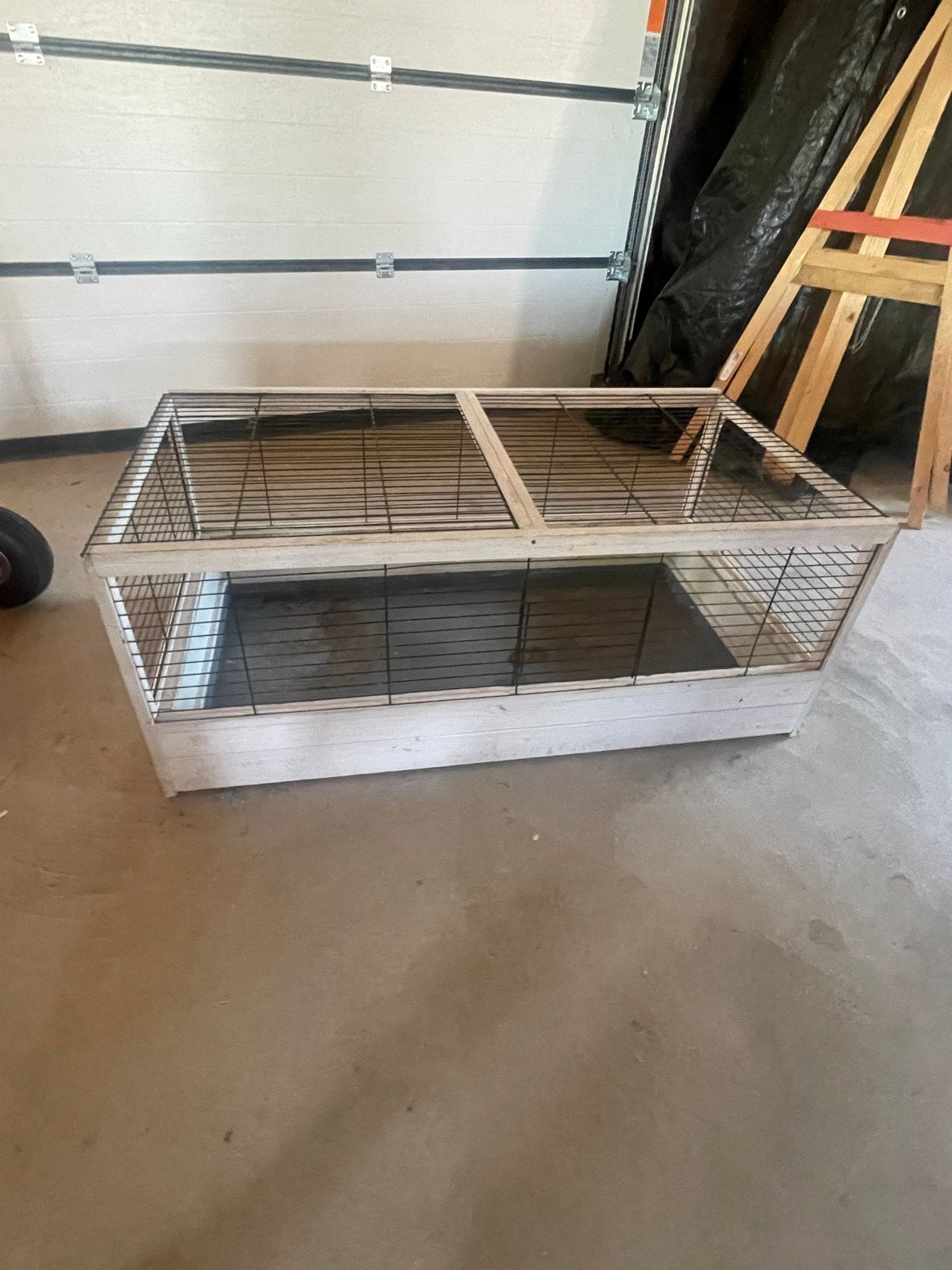 Konijnenhok Cavia hok, Dieren en Toebehoren, Knaagdieren en Konijnen | Hokken en Kooien, 110 cm of meer, Hok, Cavia, Ophalen