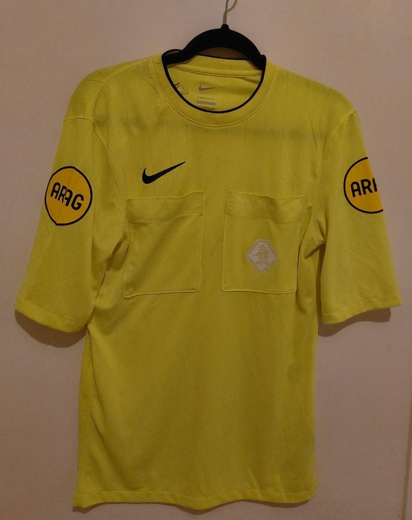Scheidsrechtersshirt Nike / KNVB (maat S), Maat S, Ophalen of Verzenden, Gebruikt, Shirt