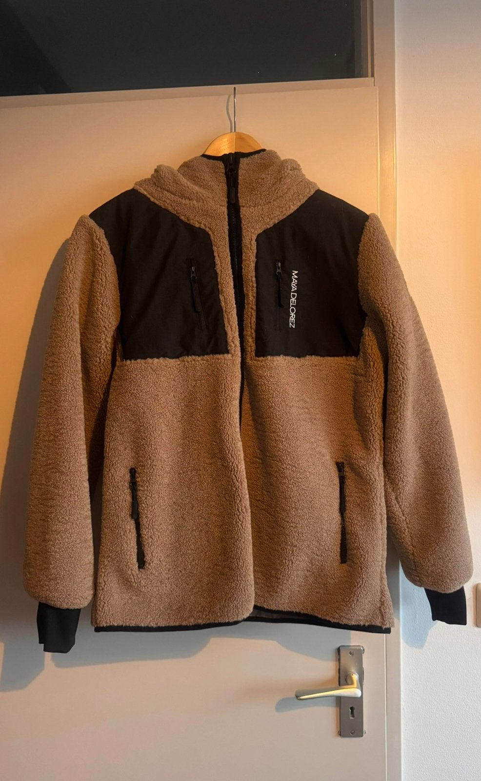 Maya Delorez Hooded Teddy Jacket, Verzenden, Zo goed als nieuw, Bovenkleding