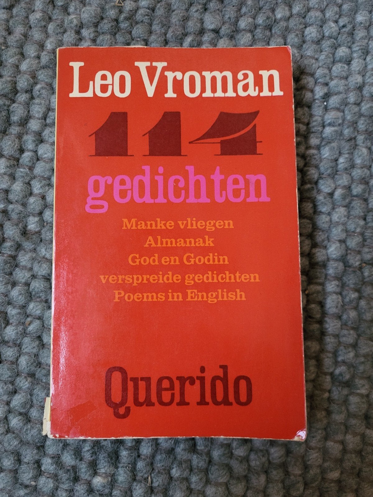 Leo Vroman - 114 gedichten (Querido), Ophalen of Verzenden, Gelezen, Leo Vroman, Eén auteur