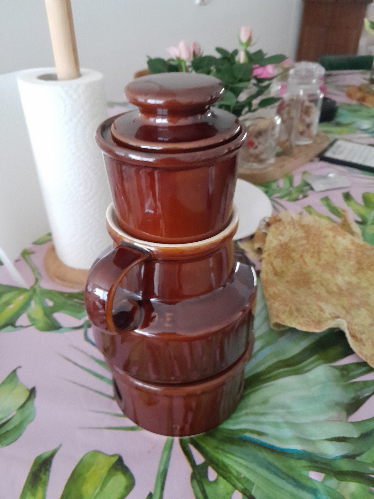 vintage douwe Egberts koffiepot, Antiek en Kunst, Ophalen
