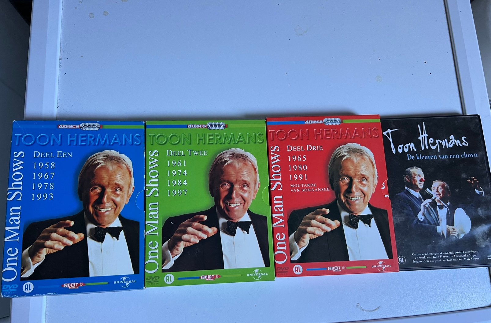 Toon Hermans dvd box nieuw, Alle leeftijden, Ophalen of Verzenden, Nieuw in verpakking, Stand-up of Theatershow