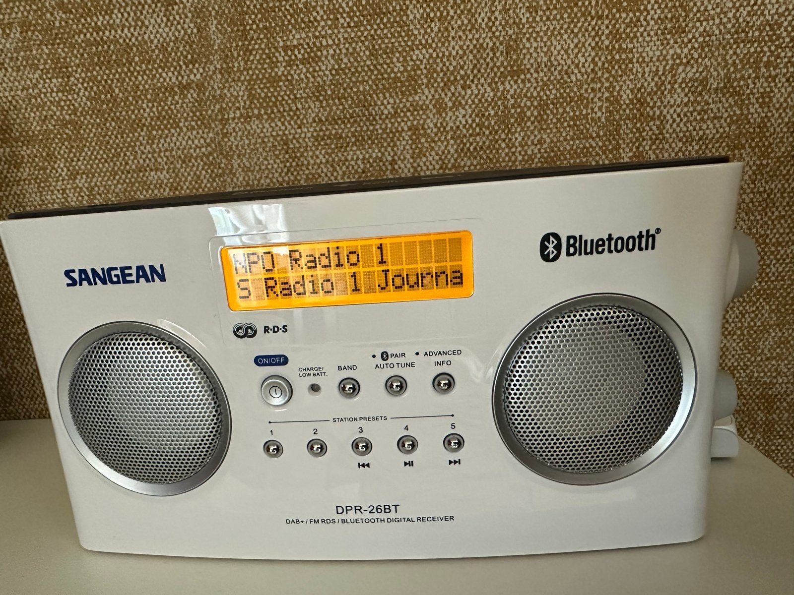 Radio Sangean DAB+/FM RDS, Ophalen of Verzenden, Zo goed als nieuw, Radio