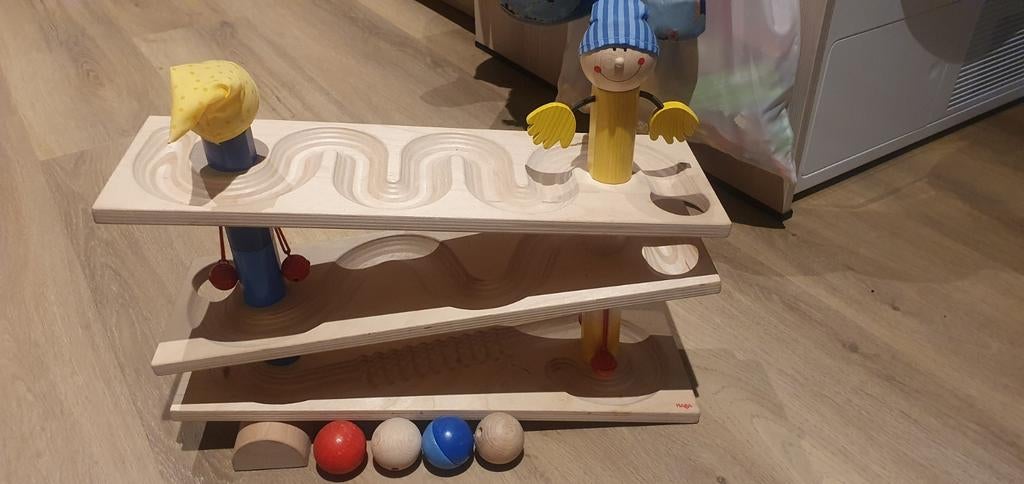 Hape Kegelbaan Incl ballen, Ophalen, Gebruikt, Overige typen