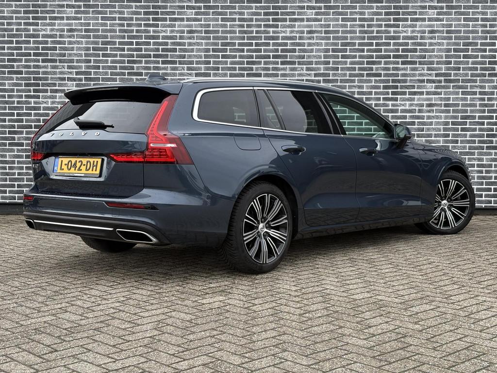 Volvo V60 2.0 B3 Inscription | Harman Kardon Audio | Lederen, 12 maanden, 4 cilinders, Blauw, 163 pk