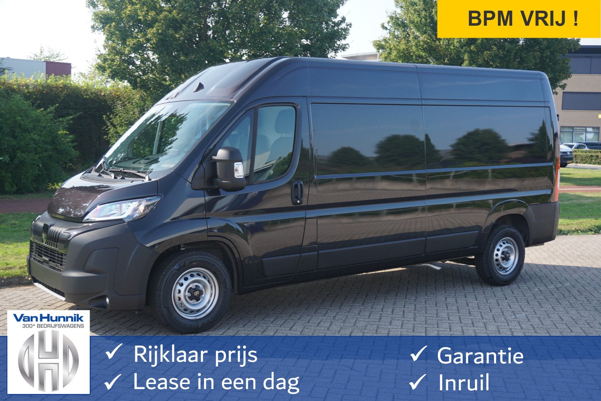 Peugeot Boxer 35+ Heavy 2.2HDI 180PK EAT8 Automaat L3H2 BPM, Auto's, Bestelauto's, 15 km/l, Gebruikt, 4 cilinders, 179 pk