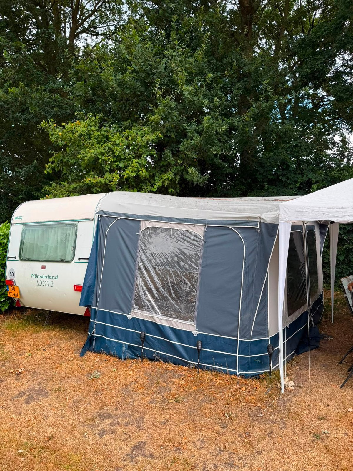 Münsterland luxus caravan incl voortent 2022-instapklaar, Ophalen, Gebruikt, Tot en met 4