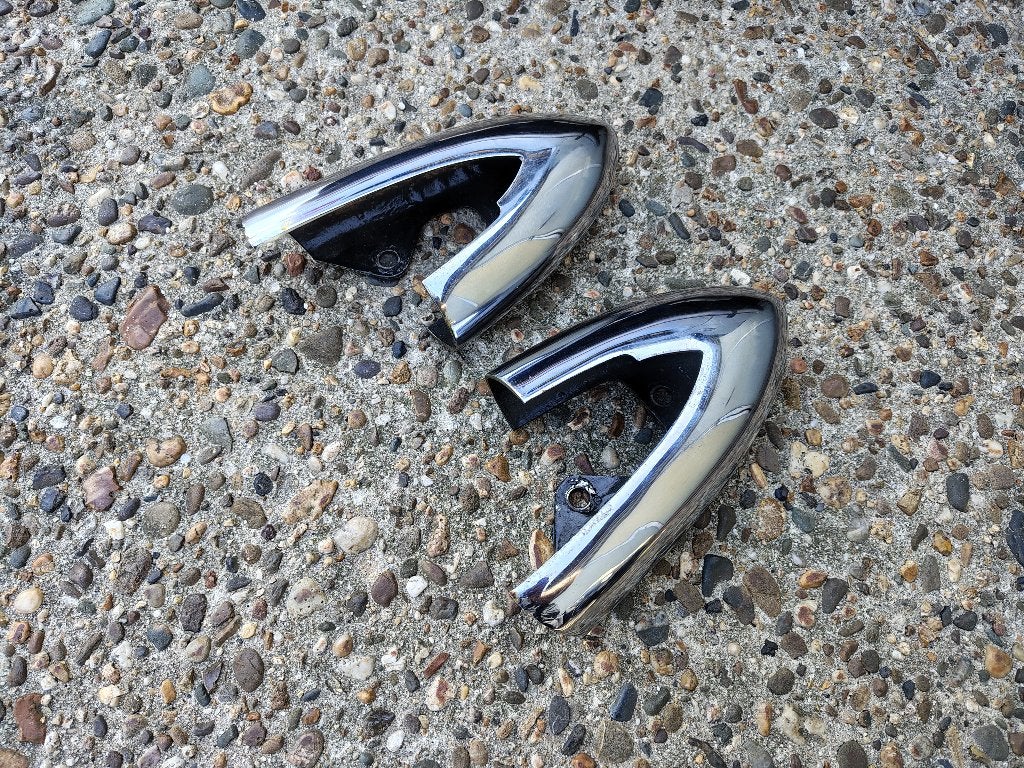 Chrome Achterbumper Punten Ford Thunderbird 1958-1960, Verzenden, Gebruikt, Ford