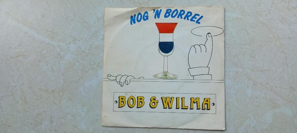 BOB & WILMA  /  nog 'n borrel   1986, Cd's en Dvd's, Vinyl Singles, Gebruikt, Single, Nederlandstalig, Ophalen of Verzenden