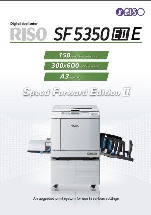 RISO - DUPLICATOR - RISOGRAPH - TE KOOP, Computers en Software, Printers, Zo goed als nieuw, Printer, Overige technieken, Kleur printen