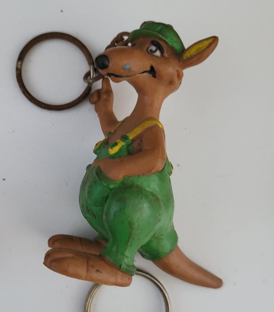 Leuke Kangoeroe Sleutelhanger - Gebruikt, Ophalen of Verzenden, Gebruikt, Dier of Natuur