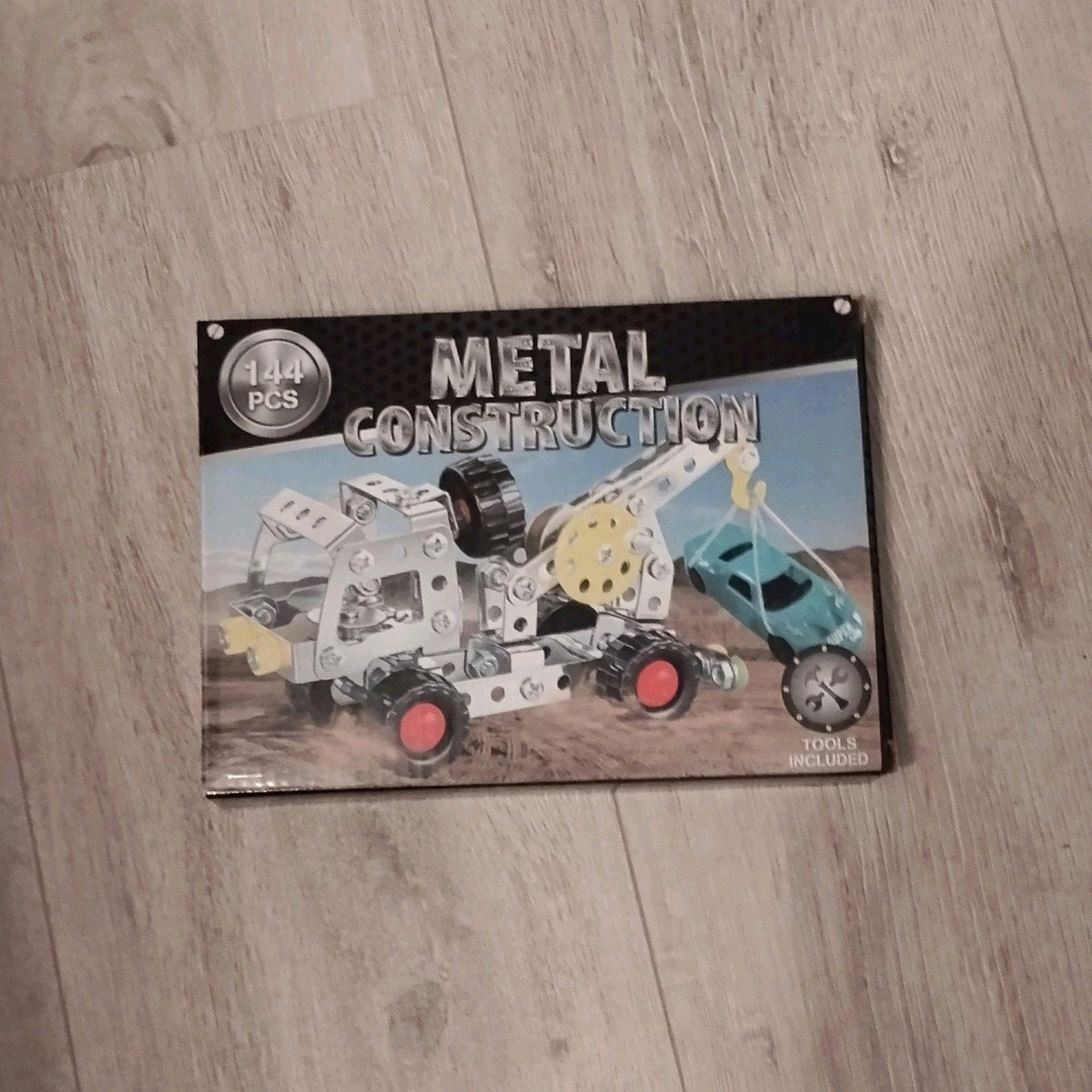 Metal Construction Set - Kraanwagen (144 stuks), Kinderen en Baby's, Ophalen of Verzenden, Nieuw, Bouwen