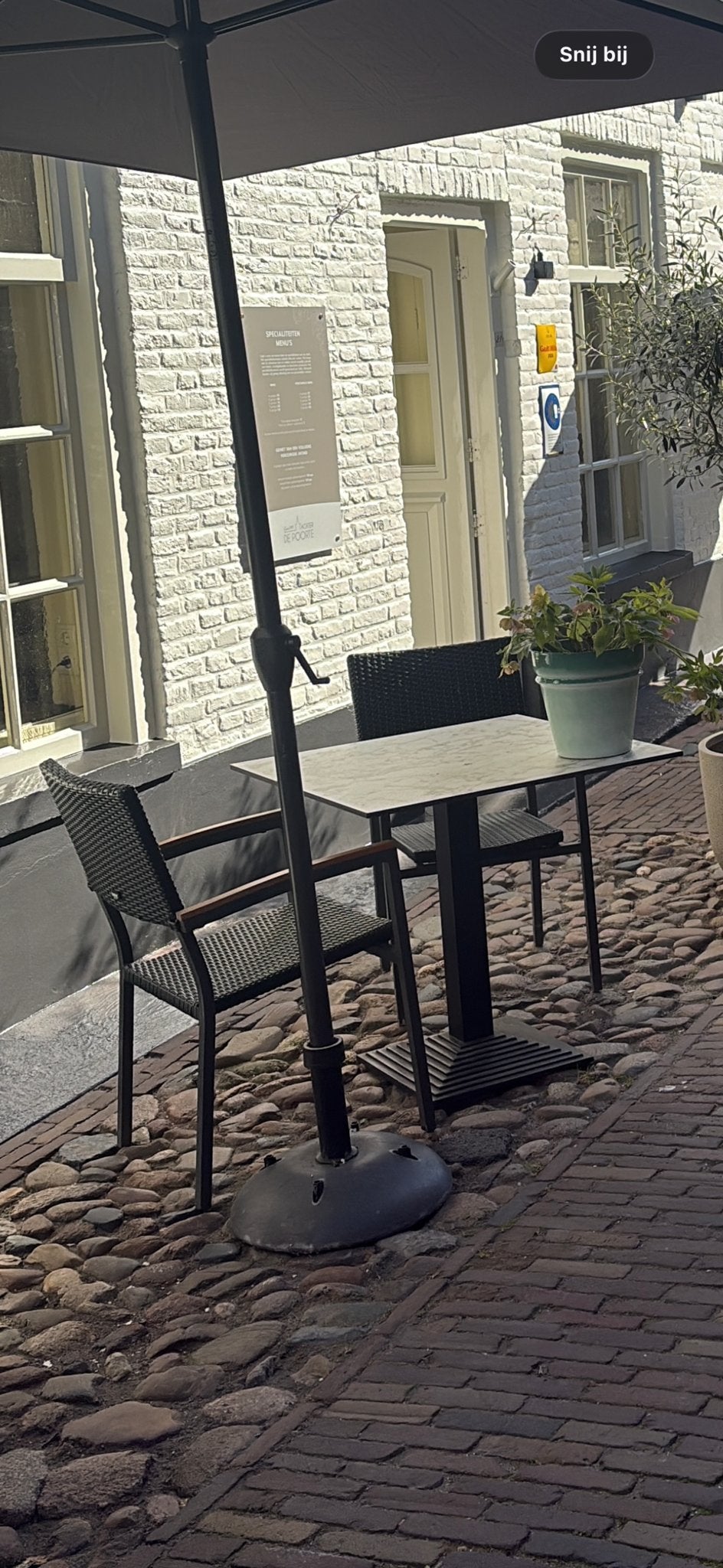 Terrasstoelen  voor horeca, Ophalen, Gebruikt, Wicker