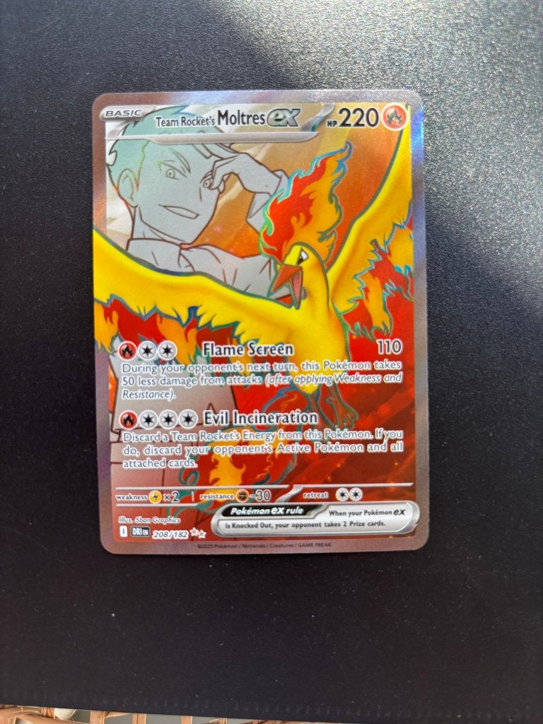 Team Rocket's Moltres ex (DRI 208), Ophalen, Zo goed als nieuw
