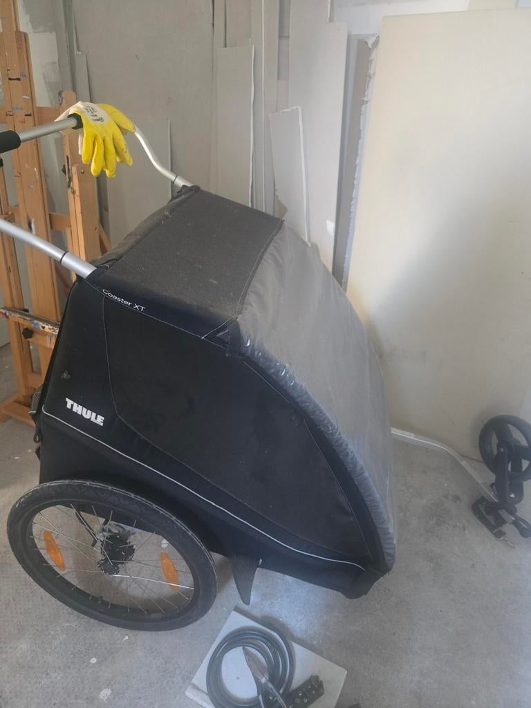 Fietstrailer Thule Coaster XT, Ophalen, Gebruikt, Minder dan 20 kg, Thule