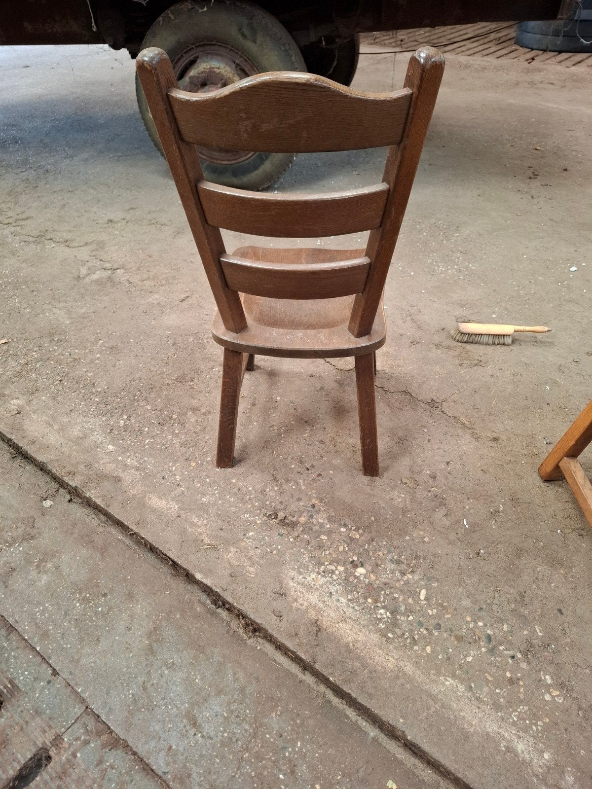 houten stoelen, Parket, Gebruikt, Bruin, 75 m² of meer