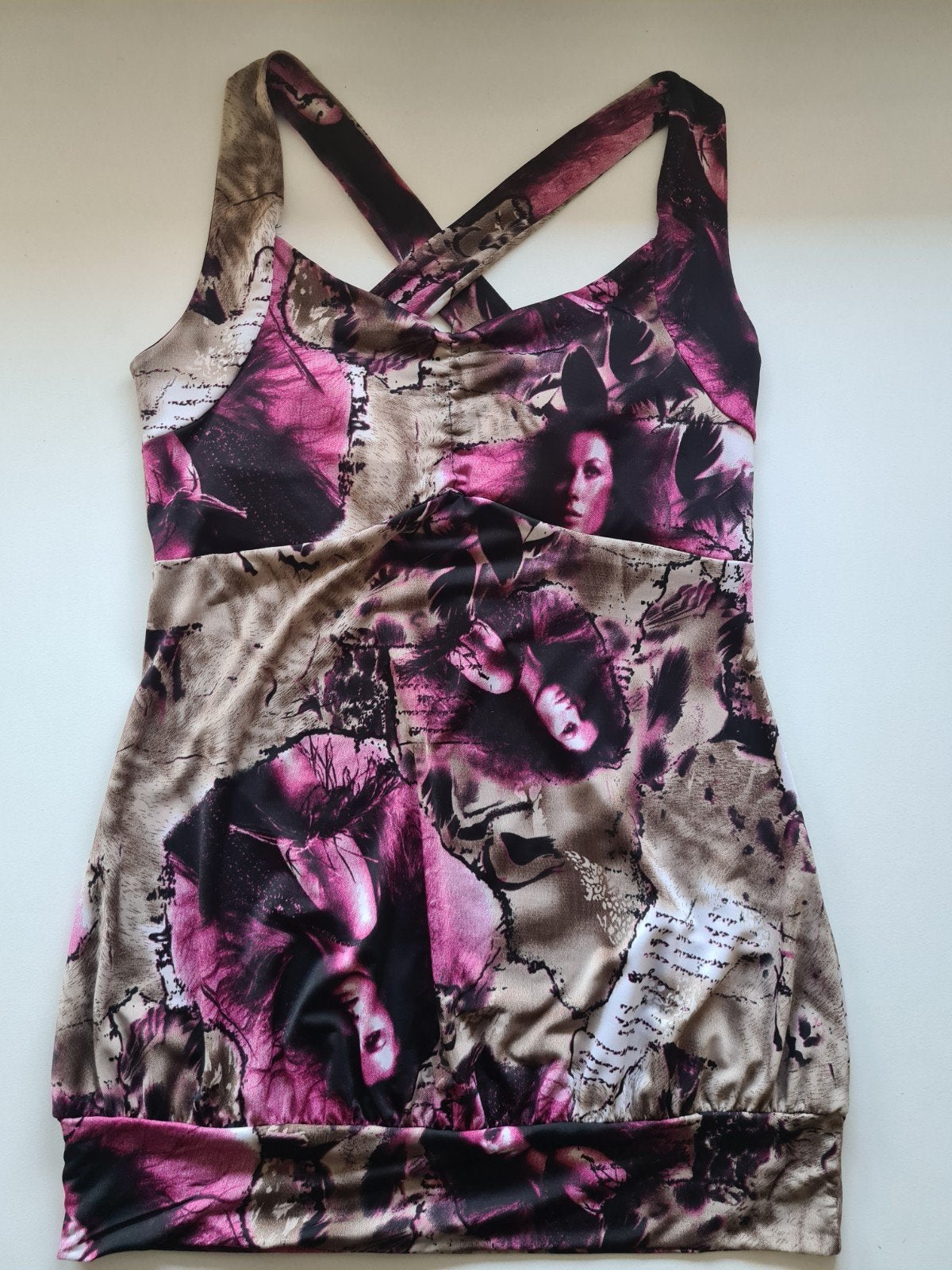 Vintage top Giorgia uit de jaren 80, Kleding | Dames, Giorgia, Meerkleurig, Ophalen of Verzenden, Zo goed als nieuw
