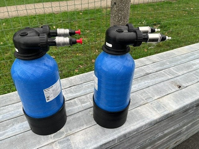 Pentair Drukvat waterontharder 4.6l, Witgoed en Apparatuur, Waterontharders, Ophalen of Verzenden, Refurbished, Elektrische waterontharder
