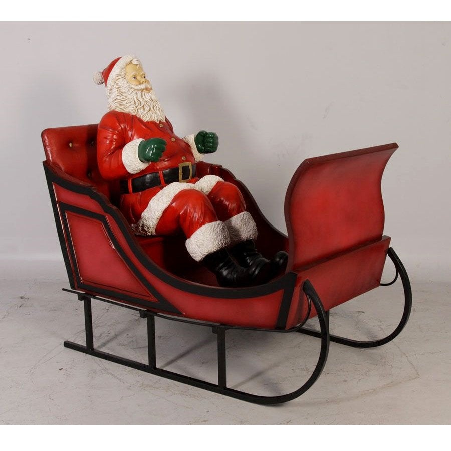 Santa for Sleigh Jumbo – Kerstman Hoogte 125 cm Santa only, Diversen, Ophalen, HorecaBeelden, Nieuw, HorecaBeelden