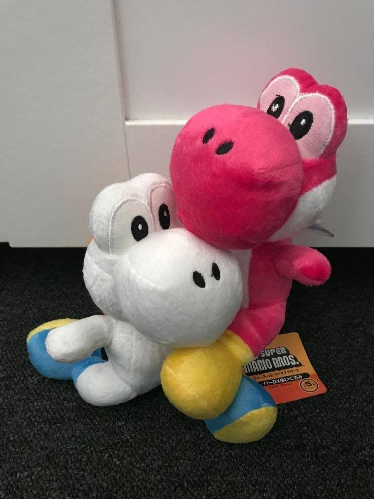 2x Yoshi running knuffel pluche 17CM (nieuw met label), Kinderen en Baby's, Ophalen of Verzenden, Nieuw, Overige typen