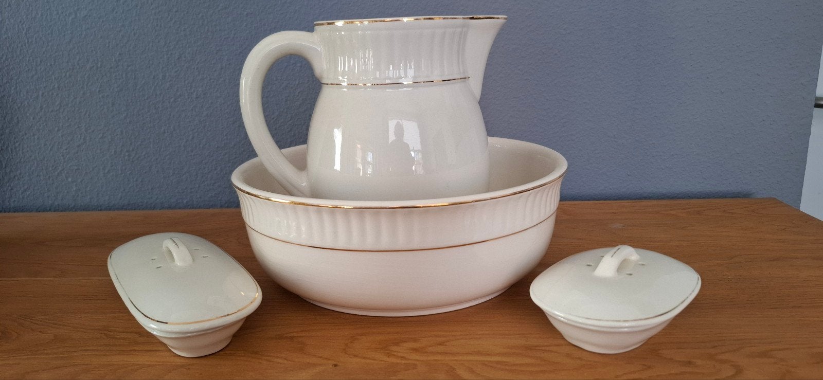 Vintage lampetstel, Antiek en Kunst, Ophalen