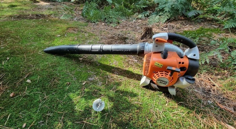 Stihl SH 86/bladblazer/bladzuiger, Tuin en Terras, Ophalen, Benzine, Met opvangzak, Handgedragen