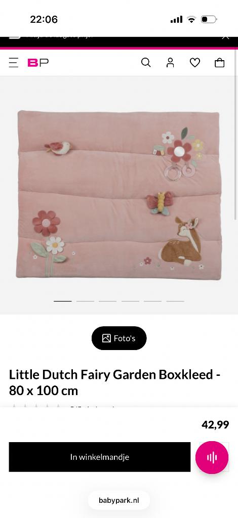 Babb speelkleed Little Dutch NIEUW, Ophalen of Verzenden, Nieuw