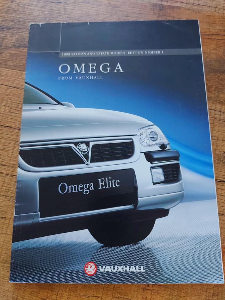 Dikke Engelse Vauxhall Omega (Opel) folder, Ophalen of Verzenden, Zo goed als nieuw, Opel
