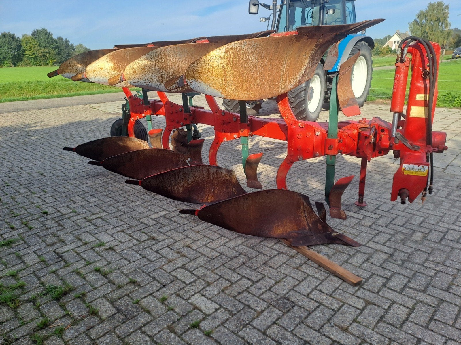 Vogel en Noot 4 schaar ploeg, Ophalen, -, Akkerbouw, -